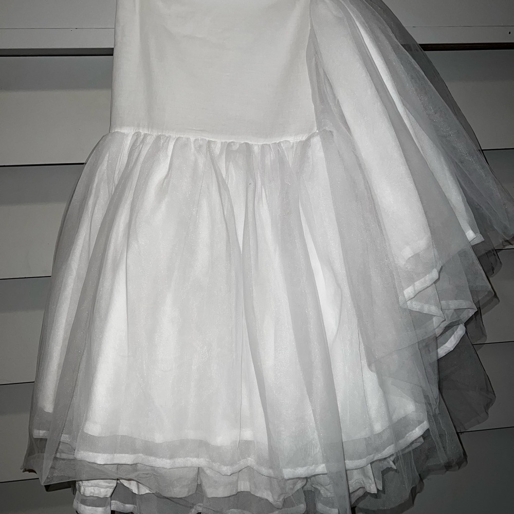 Tulle crib skirt (pottery barn kids)